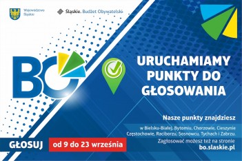 Zapraszamy do mobilnych punktów głosowania. graf. mat. rganizatora 